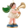 Angel with Tenor Horn - 6,5 cm / 2,5 inch