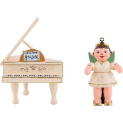 Angel on the Piano - 6,5 cm / 2,5 inch