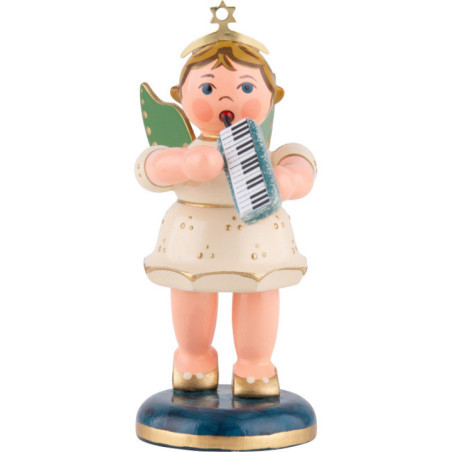Angel with Melodica - 6,5 cm / 2,5 inch