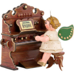Engel mit Harmonium - 6,5 cm