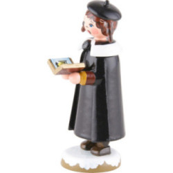 Winter Children Church Singers with Pigtail - 8 cm / 3 inch
