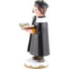 Winter Children Church Singers with Pigtail - 8 cm / 3 inch
