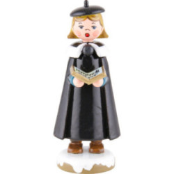 Winter Children Church Singers with Book - 8 cm / 3 inch