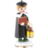 Winter Children Church Singers with Lantern - 7 cm / 3 inch