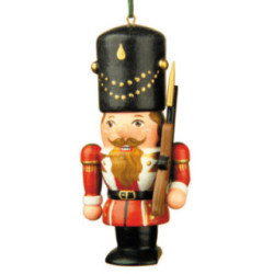 Tree Ornament - Nutcracker Soldier - 7 cm / 3 inch