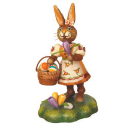 Hasenmutter mit Krokus - 9 cm