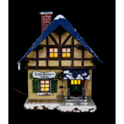Winterhaus Tante-Emma-Laden - 14 cm