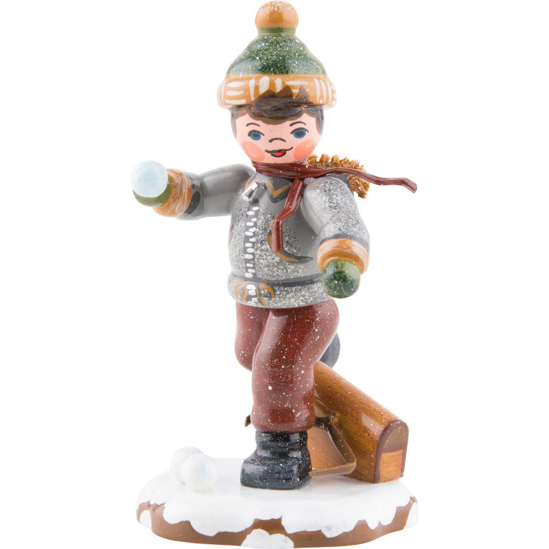 Winterkinder Schuljunge - 7 cm