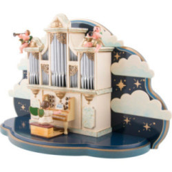 Organ for Hubrig Angel Orchestra with Music Box - 36x13x21 cm / 14x5x8 inch