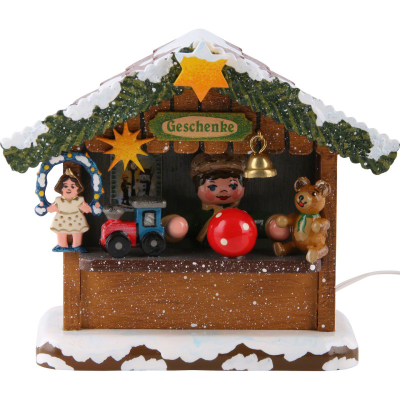 Winter Children Market Booth Gifts House - 10 cm / 4 inch