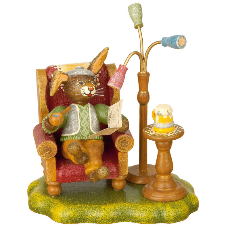 Rabbit Grandpa - 10 cm / 4 inch