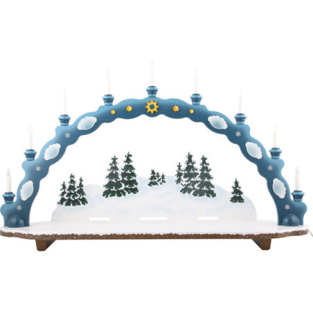 Schwibbogen für Winterkinder groß - 95x28x59 cm