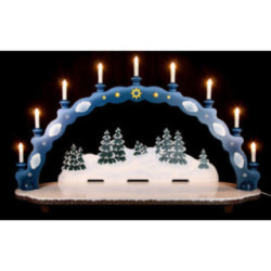 Schwibbogen für Winterkinder groß - 95x28x59 cm