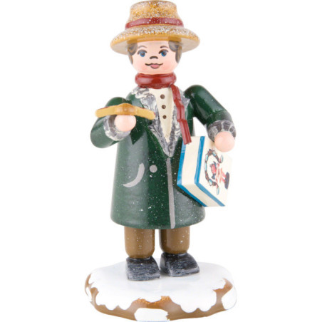 Winter Children Dad Goes Shopping - 8 cm / 3 inch