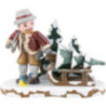 Winter Children Tree Thief - 9x8 cm / 3,5x3 inch