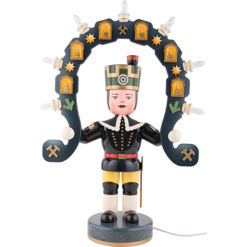 Bergmann elektrisch beleuchtet - 53 cm