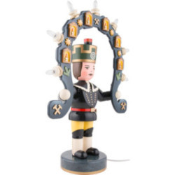 Bergmann elektrisch beleuchtet - 53 cm