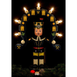 Bergmann elektrisch beleuchtet - 53 cm