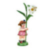 Blumenkind Mädchen mit Märzenbecher - 11 cm