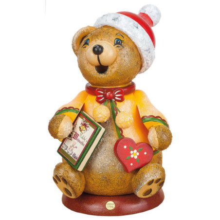Räuchermännchen Hubiduu - Teddys Weihnachtsgeschichte - 14 cm