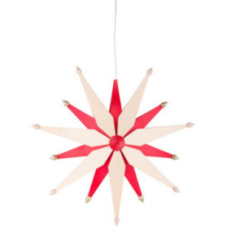 Window Picture - Christmas Star Natural - 47 cm / 18.5 inch