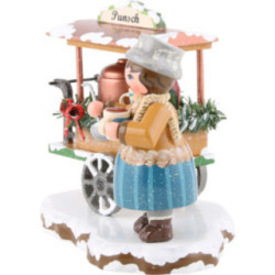 Winterkinder Punschwagen - 8 cm