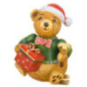 Tree Ornament - Tree Clip Christmas Teddy - 8 cm / 3.1 inch