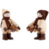 Thiel Figurines - Striezel Children - natural - Set of Two - 6 cm / 2.4 inch