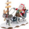 Winterkinder "Hurra,der Weihnachtsmann kommt" - 8 cm