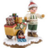 Winter Children Child with Gifts - 8 cm / 3 inch