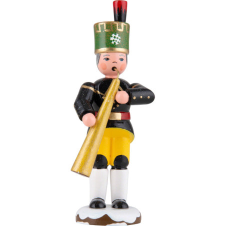 Winterkinder Bergmann Russisches Horn - 9 cm