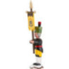 Winter Children Miner with Banner - 9 cm / 3.5 inch
