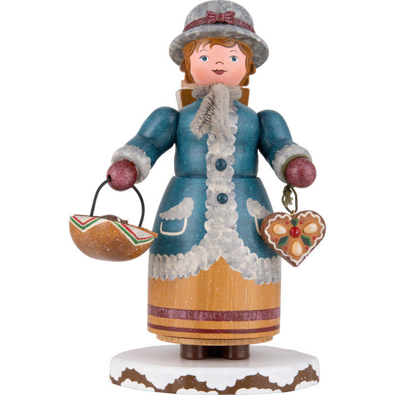 Winter Children Gingerbread Vendor - 20 cm / 7.9 inch
