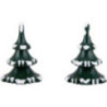 Winter Children Trees - Small - Set of 2 - 6 cm / 2.4 inch