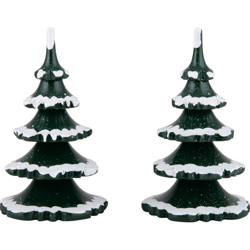 Winterkinder 2er-Set Baum - groß - 11 cm