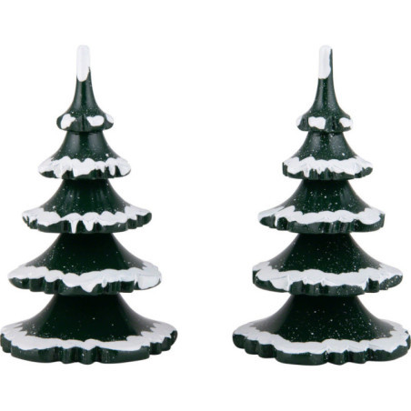 Winterkinder 2er-Set Baum - groß - 11 cm