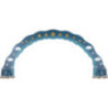 Winter Children Sky Arch - 110x50 cm / 43.3x19.7 inch