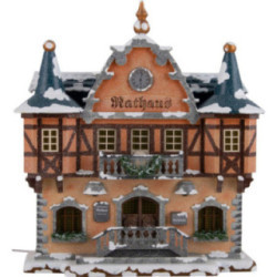 Winterhaus Rathaus - 21 cm