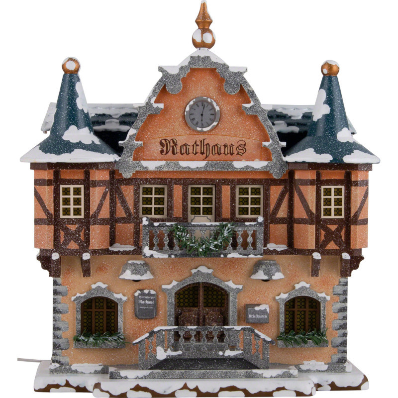 Winterhaus Rathaus - 21 cm