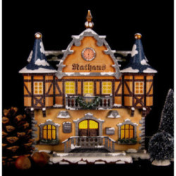 Winterhaus Rathaus - 21 cm