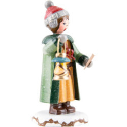 Winter Children Carol Singer Benjamin - 7,5 cm / 3 inch