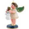 Engel mit  Schneemann - 6,5 cm