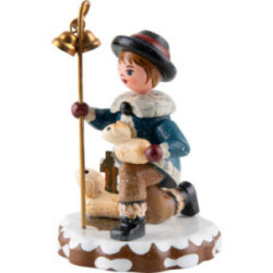Winterkinder Sternsinger "Der gute Hirte" - 9 cm