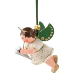 Christbaumschmuck Engel mit Schalmei - 6 cm