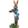 Hasenmusikant Junge mit Geige - 10 cm