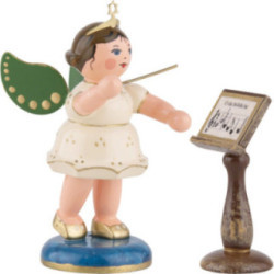 Engel Dirigent mit Notenständer - 6 cm