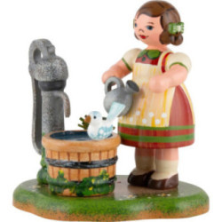 Country Idyll At the Well - 7 cm / 2.8 inch