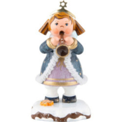 Winterkinder Himmelskind mit Klarinette - 6,5 cm