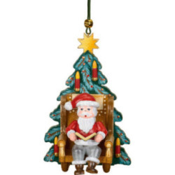 Christbaumschmuck Weihnachtsmann Weihnachtsgeschichte - 10 cm
