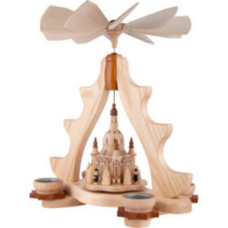 1-stöckige Pyramide Frauenkirche Dresden - 36 cm